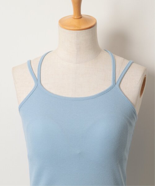 RAY CASSIN（レイカズン）の「カップ付きキャミソール（キャミソール・レディース・ブラック/サックスブルー/ブラウン/キナリ・FREE）」の7枚目の写真