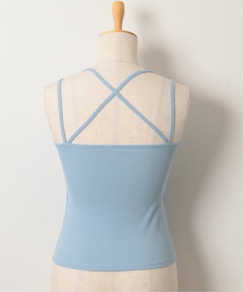 RAY CASSIN（レイカズン）の「カップ付きキャミソール（キャミソール・レディース・ブラック/サックスブルー/ブラウン/キナリ・FREE）」の22枚目の写真