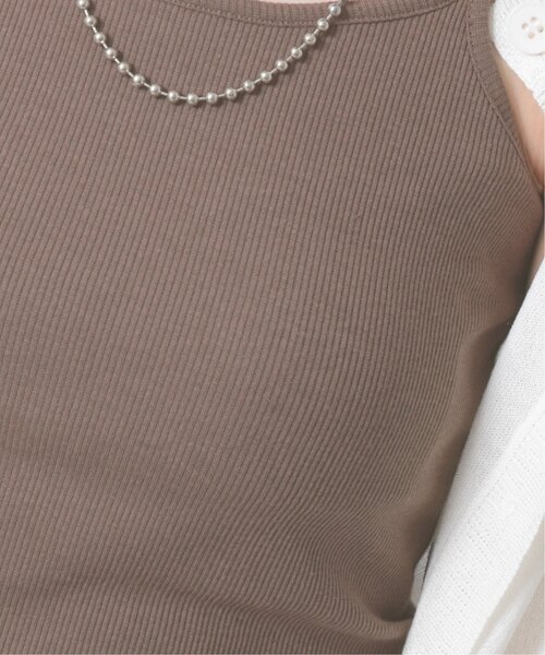 RAY CASSIN（レイカズン）の「カップ付きキャミソール（キャミソール・レディース・ブラック/サックスブルー/ブラウン/キナリ・FREE）」の9枚目の写真