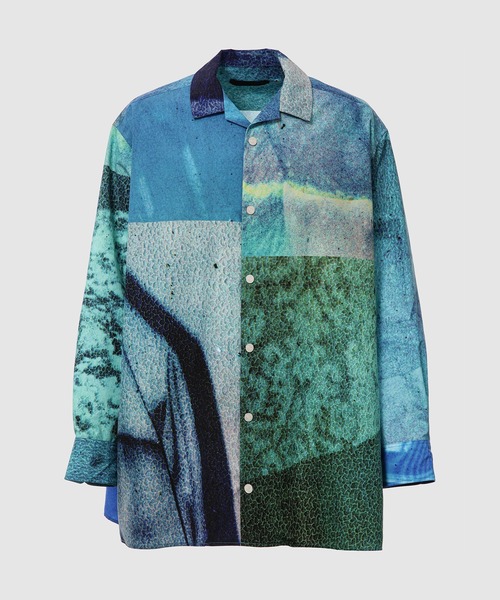 th products(ティーエイチプロダクト)の「DY Oversized Shirt(シャツ/ブラウス・メンズ・ブラック系その他2/ブラック系その他/ブルー系その他/ブルー系その他2・2/1)」の4枚目の写真