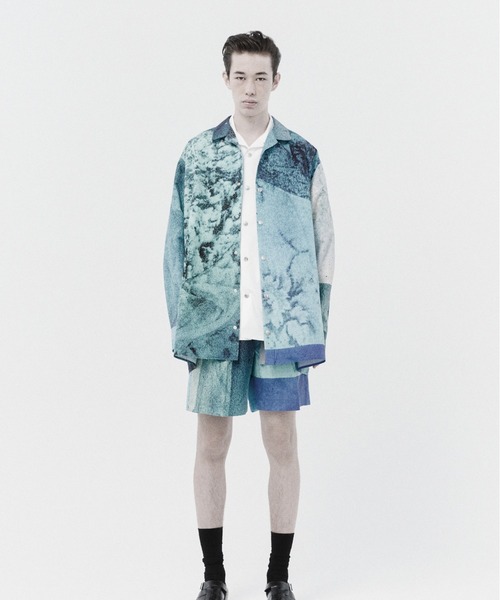 th products(ティーエイチプロダクト)の「DY Oversized Shirt(シャツ/ブラウス・メンズ・ブラック系その他2/ブラック系その他/ブルー系その他/ブルー系その他2・2/1)」の7枚目の写真