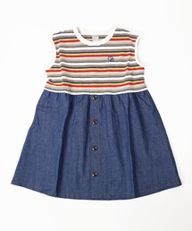 DILASH（ディラッシュ）の「異素材ドッキングワンピース（ワンピース）」