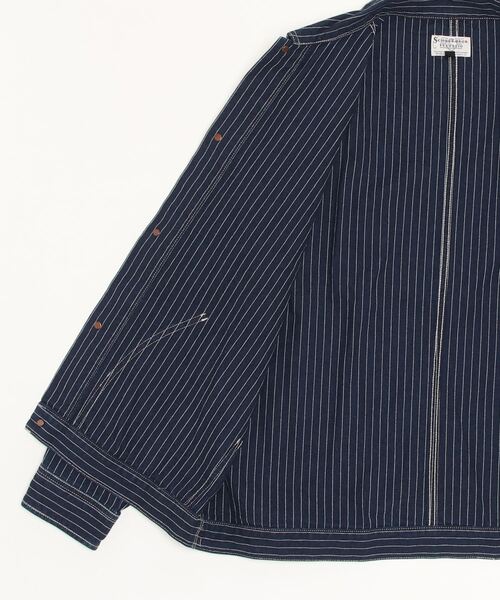 schott（ショット）の「【直営限定】Schott/ショット/OLD HICKORY DENIM JACKET/オールドヒッコリー デニムジャケット（デニムジャケット・メンズ・その他4・XL）」の3枚目の写真