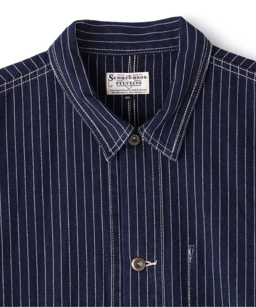 schott（ショット）の「【直営限定】Schott/ショット/OLD HICKORY DENIM JACKET/オールドヒッコリー デニムジャケット（デニムジャケット・メンズ・その他4・XL）」の9枚目の写真