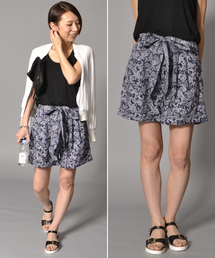 AMERICAN RAG CIE | ペイズリープリントショートパンツ/211-AMR-dms-L151-PT093(その他パンツ)