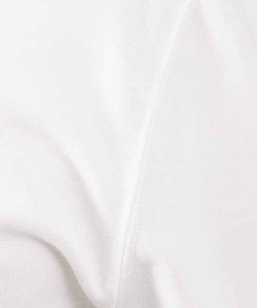 ABAHOUSE GRAY（アバハウスグレイ）の「【クルーネック】ポンチ 長袖 Tシャツ（Tシャツ/カットソー・メンズ・ホワイト/ライトグレー/ブラック/ネイビー/セージグリーン/グレイッシュブルー/スモークピンク/グレイッシュベージュ・46/48）」の16枚目の写真
