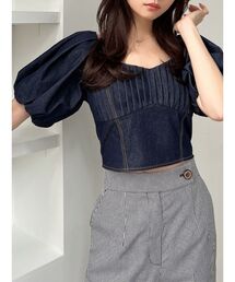 RESEXXY | コルセットタックデザインブラウス(シャツ/ブラウス)