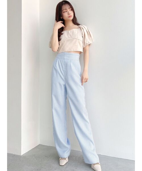 RESEXXY（リゼクシー）の「コルセットタックデザインブラウス（シャツ/ブラウス・レディース・インディゴブルー/ブラック/アイボリー・FREE）」の10枚目の写真