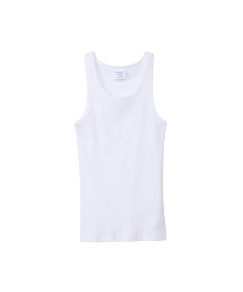 Champion（チャンピオン）の「【Champion/チャンピオン】レディース タンクトップ（タンクトップ・レディース・ラベンダー/ホワイト/ブラック/グレー/レモンイエロー/オレンジ系その他/ナチュラル・MEDIUM/LARGE）」の2枚目の写真