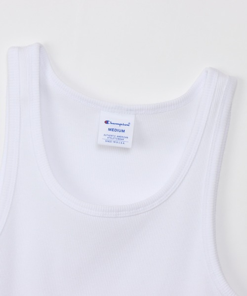 Champion（チャンピオン）の「【Champion/チャンピオン】レディース タンクトップ（タンクトップ・レディース・ラベンダー/ホワイト/ブラック/グレー/レモンイエロー/オレンジ系その他/ナチュラル・MEDIUM/LARGE）」の19枚目の写真