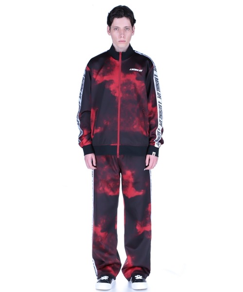 a bathing ape tie dye track pantsトラックパンツ A BATHING APE（アベイシングエイプ）の「A BATHING APE TIE DYE TRACK