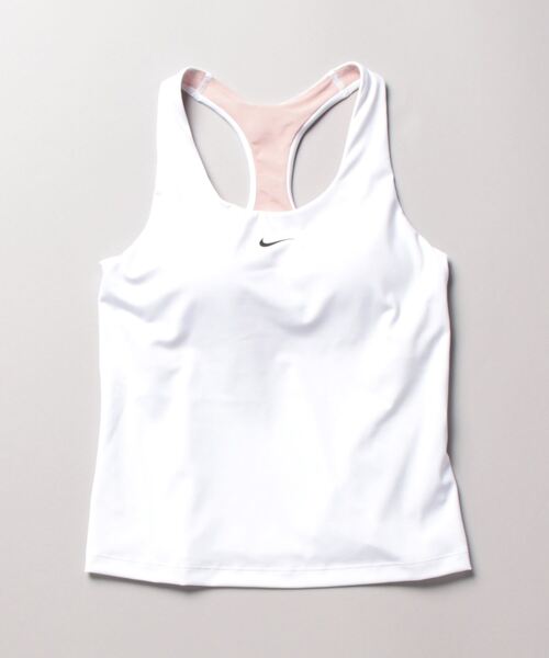 NIKE(ナイキ)の「【NIKE】DF SWOOSH BRA TANK(タンクトップ・レディース・ホワイト・MEDIUM/SMALL)」の3枚目の写真