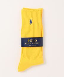 POLO RALPH LAUREN | POLO RALPH LAUREN メンズ ワンポイント ローゲージ リブソックス 02012605(ソックス/靴下)