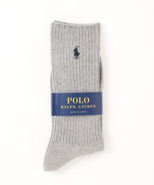 POLO RALPH LAUREN(ポロ ラルフ ローレン)の「POLO RALPH LAUREN メンズ ワンポイント ローゲージ リブソックス 02012605(ソックス/靴下・メンズ・グリーン系その他2/グリーン系その他/ダークブルー/イエロー/オレンジ/ネイビー/レッド/モスグリーン/パープル系その他/グリーン/ライトグレー/ライトピンク/ライトブルー/ブラック/ターコイズブルー/ダークグリーン/オレンジ系その他2/ホワイト/オレンジ系その他/チャコール/ラベンダー/コバルトブルー/ブルー系その他/ライトグリーン/サックスブルー/サーモンピンク/ピンク/レッド系その他/ブルー/ピンク系その他/イエロー系その他/バイオレット・25-27CM)」の4枚目の写真