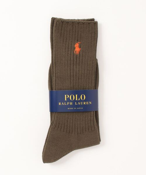 POLO RALPH LAUREN(ポロ ラルフ ローレン)の「POLO RALPH LAUREN メンズ ワンポイント ローゲージ リブソックス 02012605(ソックス/靴下・メンズ・グリーン系その他2/グリーン系その他/ダークブルー/イエロー/オレンジ/ネイビー/レッド/モスグリーン/パープル系その他/グリーン/ライトグレー/ライトピンク/ライトブルー/ブラック/ターコイズブルー/ダークグリーン/オレンジ系その他2/ホワイト/オレンジ系その他/チャコール/ラベンダー/コバルトブルー/ブルー系その他/ライトグリーン/サックスブルー/サーモンピンク/ピンク/レッド系その他/ブルー/ピンク系その他/イエロー系その他/バイオレット・25-27CM)」の9枚目の写真