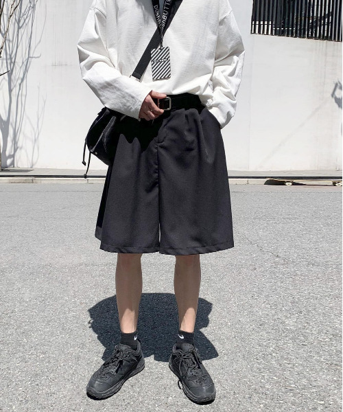 neos(ネオス)の「ハーフパンツ(その他パンツ・メンズ・グレー・LARGE)」の2枚目の写真