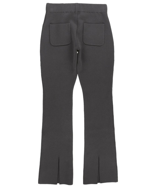 ALEXIA STAM(アリシアスタン)の「Smooth Knit Pants /スムースニットパンツ(その他パンツ・レディース・ライトベージュ/チャコールグレー・S/M)」の16枚目の写真