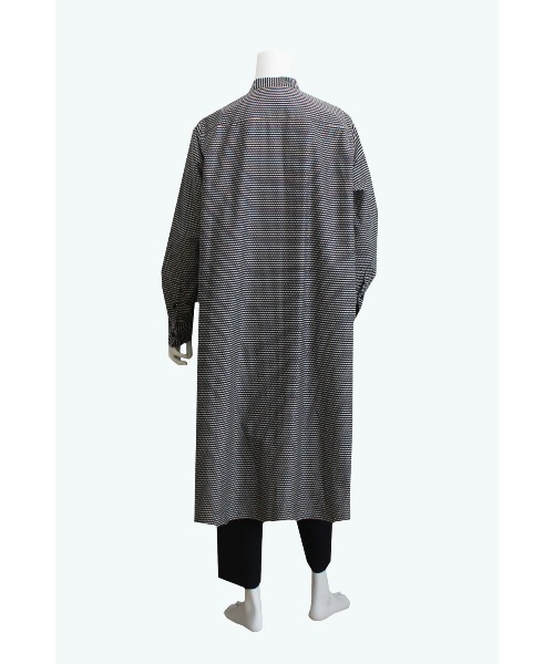 SISE(シセ)の「SISE NO COLLER LONG SHIRTS(シャツ/ブラウス・メンズ・ブラック・MEDIUM)」の6枚目の写真