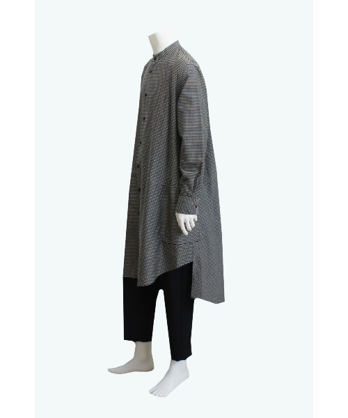 SISE(シセ)の「SISE NO COLLER LONG SHIRTS(シャツ/ブラウス・メンズ・ブラック・MEDIUM)」の7枚目の写真