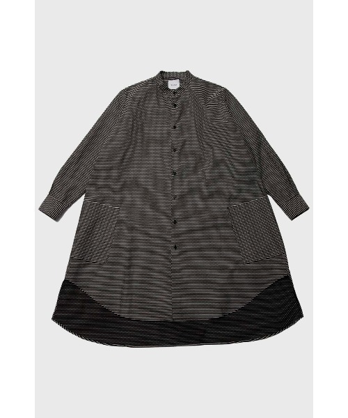SISE(シセ)の「SISE NO COLLER LONG SHIRTS(シャツ/ブラウス・メンズ・ブラック・MEDIUM)」の3枚目の写真