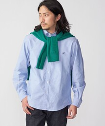SHIPS（シップス）の「*SHIPS: 吸水速乾 COOLMAX(R) ワンポイント オックスフォード ボタンダウン シャツ（シャツ/ブラウス・メンズ）」