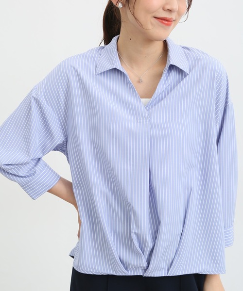 Honeys（ハニーズ）の「ベアトップ（キャミソール・レディース・ブラック/オフホワイト・LL/S/L/M）」の5枚目の写真