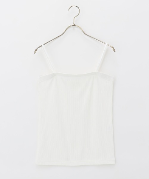 Honeys（ハニーズ）の「ベアトップ（キャミソール・レディース・ブラック/オフホワイト・LL/S/L/M）」の14枚目の写真