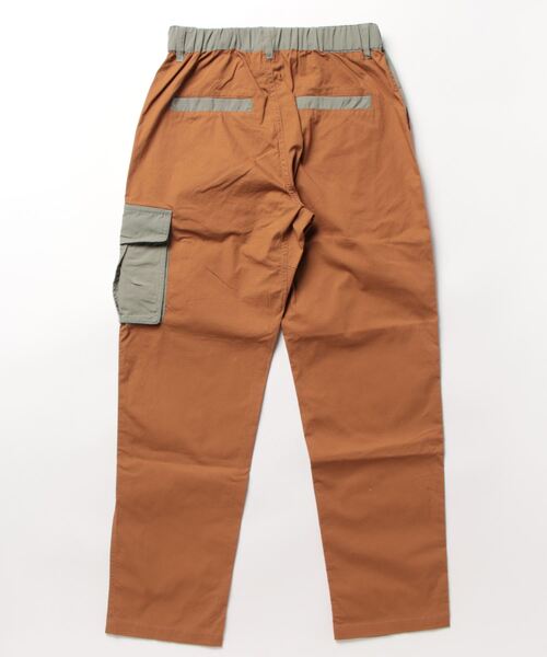 KRIFF MAYER Lady's Collection（クリフメイヤーレディースコレクション）の「異素材ミックスカーゴパンツ（カーゴパンツ・レディース・カーキ/ナチュラル/ベージュ/カラフル/ブラック/ブラウン・LARGE/MEDIUM）」の7枚目の写真