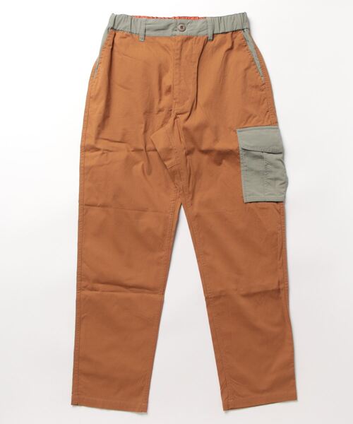 KRIFF MAYER Lady's Collection（クリフメイヤーレディースコレクション）の「異素材ミックスカーゴパンツ（カーゴパンツ・レディース・カーキ/ナチュラル/ベージュ/カラフル/ブラック/ブラウン・LARGE/MEDIUM）」の11枚目の写真