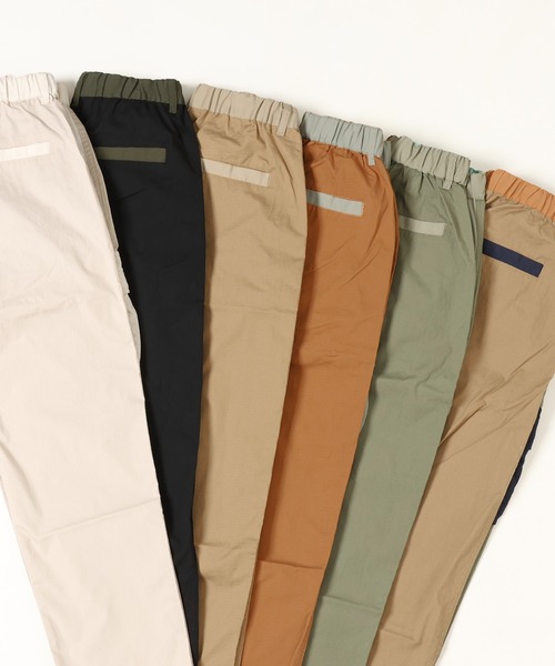 KRIFF MAYER Lady's Collection（クリフメイヤーレディースコレクション）の「異素材ミックスカーゴパンツ（カーゴパンツ・レディース・カーキ/ナチュラル/ベージュ/カラフル/ブラック/ブラウン・LARGE/MEDIUM）」の15枚目の写真