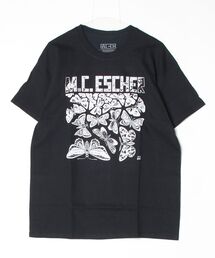 【T18】【M.C.Escher/エム・シー・エッシャー】MC100BK ESCHER BUTTERFLIES BLACK
