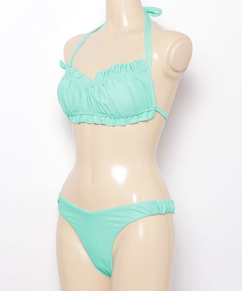 PINKY SHAKE（ピンキーシェイク）の「bloom crumply bandeau（水着
