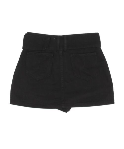 almo（アルモ）の「太ベルトデニムパンツスカート(se)（デニムスカート・レディース・ブラック/ブラック系その他/ホワイト・MEDIUM）」の20枚目の写真
