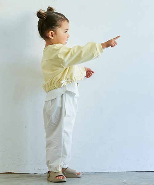 petit main（プティマイン）の「バルーンカーゴパンツ（カーゴパンツ・キッズ・ブラック/ライトベージュ/アイボリー・120cm/80ｃｍ/110cm/100cm/90cm/130cm）」の7枚目の写真