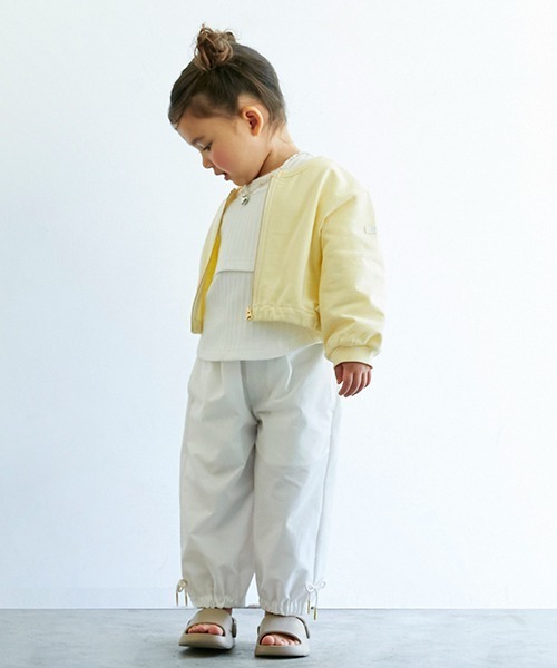 petit main（プティマイン）の「バルーンカーゴパンツ（カーゴパンツ・キッズ・ブラック/ライトベージュ/アイボリー・120cm/80ｃｍ/110cm/100cm/90cm/130cm）」の4枚目の写真