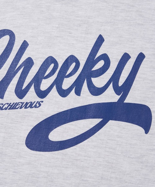 LIBERE(リベーレ)の「LIBERE リベーレ / CHEEKY SS TEE チーキーグラフィックプリントビッグシルエットTシャツ / 231210-231211(Tシャツ/カットソー・メンズ・ネイビー/グレー・MEDIUM/LARGE/SMALL)」の6枚目の写真