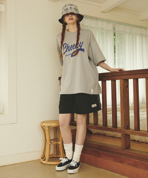 LIBERE(リベーレ)の「LIBERE リベーレ / CHEEKY SS TEE チーキーグラフィックプリントビッグシルエットTシャツ / 231210-231211(Tシャツ/カットソー・メンズ・ネイビー/グレー・MEDIUM/LARGE/SMALL)」の12枚目の写真