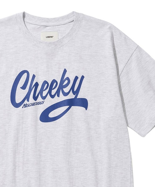 LIBERE(リベーレ)の「LIBERE リベーレ / CHEEKY SS TEE チーキーグラフィックプリントビッグシルエットTシャツ / 231210-231211(Tシャツ/カットソー・メンズ・ネイビー/グレー・MEDIUM/LARGE/SMALL)」の16枚目の写真
