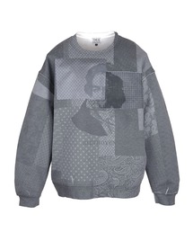 elephant TRIBAL fabrics | elephant TRIBAL fabrics PATCHWORK BEETHOVEN SWEAT(スウェット)