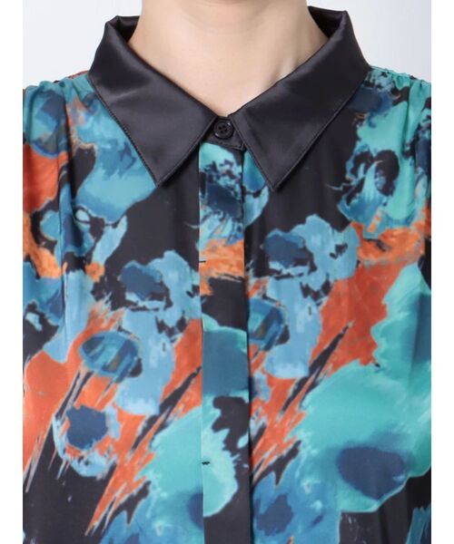 MURUA（ムルーア）の「ウィアードプリントワンピース（ワンピース・レディース・ホワイト/ネイビー・FREE）」の20枚目の写真