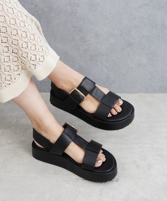 【新品】ドクターマーチン　ボス ハイドロ レザー サンダル　24センチ 新品】ドクターマーチン ボス ハイドロ レザー サンダル 24