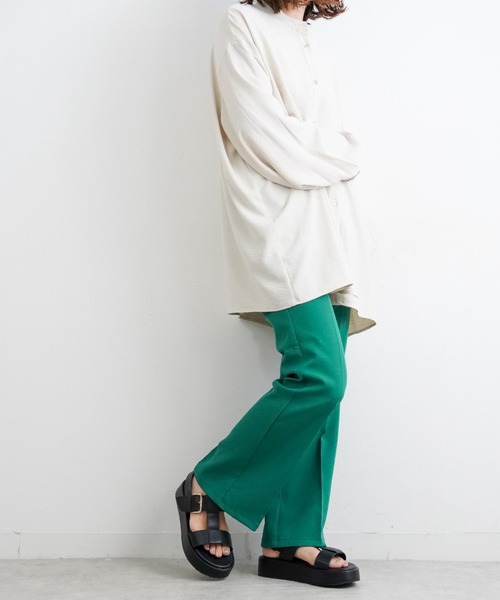 Fabby fabby(ファビィーファビィー)の「厚底2ベルトバックバンドサンダル(サンダル・レディース・ベージュ/ブラック/ブラウン/オフホワイト・SMALL/LARGE/MEDIUM)」の20枚目の写真