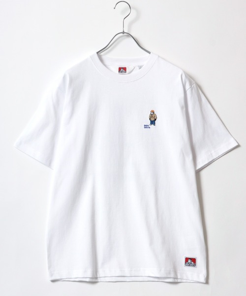 BEN DAVIS(ベンデイビス)の「BEN DAVIS/ベンデイビス ゴリラワンポイント刺繍 バックプリント 半袖Tシャツ レディース メンズ(Tシャツ/カットソー・レディース・カーキ/ブラック/ホワイト/ラベンダー・M/L/LL)」の5枚目の写真