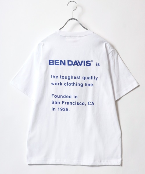 BEN DAVIS(ベンデイビス)の「BEN DAVIS/ベンデイビス ゴリラワンポイント刺繍 バックプリント 半袖Tシャツ レディース メンズ(Tシャツ/カットソー・レディース・カーキ/ブラック/ホワイト/ラベンダー・M/L/LL)」の6枚目の写真