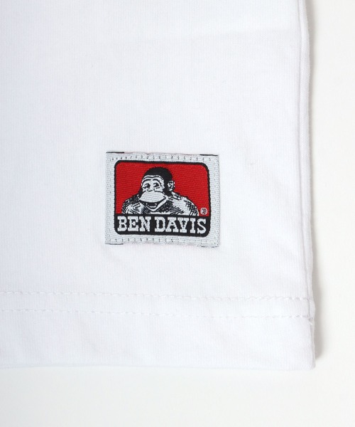 BEN DAVIS(ベンデイビス)の「BEN DAVIS/ベンデイビス ゴリラワンポイント刺繍 バックプリント 半袖Tシャツ レディース メンズ(Tシャツ/カットソー・レディース・カーキ/ブラック/ホワイト/ラベンダー・M/L/LL)」の13枚目の写真