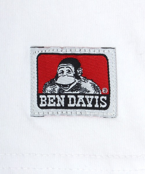 BEN DAVIS(ベンデイビス)の「BEN DAVIS/ベンデイビス ゴリラワンポイント刺繍 バックプリント 半袖Tシャツ レディース メンズ(Tシャツ/カットソー・レディース・カーキ/ブラック/ホワイト/ラベンダー・M/L/LL)」の14枚目の写真