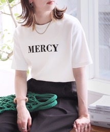 reca | ピーチ加工へビー天竺半袖ロゴT(Tシャツ/カットソー)