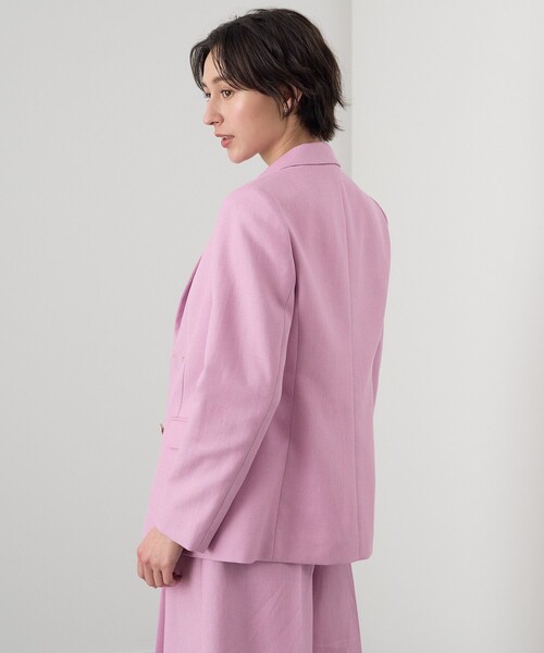 ANAYI（アナイ）の「リネンブライトクロスダブルジャケット