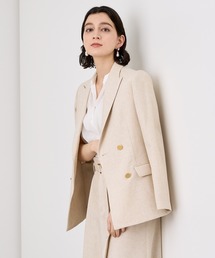 ANAYI（アナイ）の「リネンブライトクロスダブルジャケット