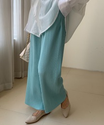 プリーツ」に該当するパンツ（グリーン・カーキ/緑色系